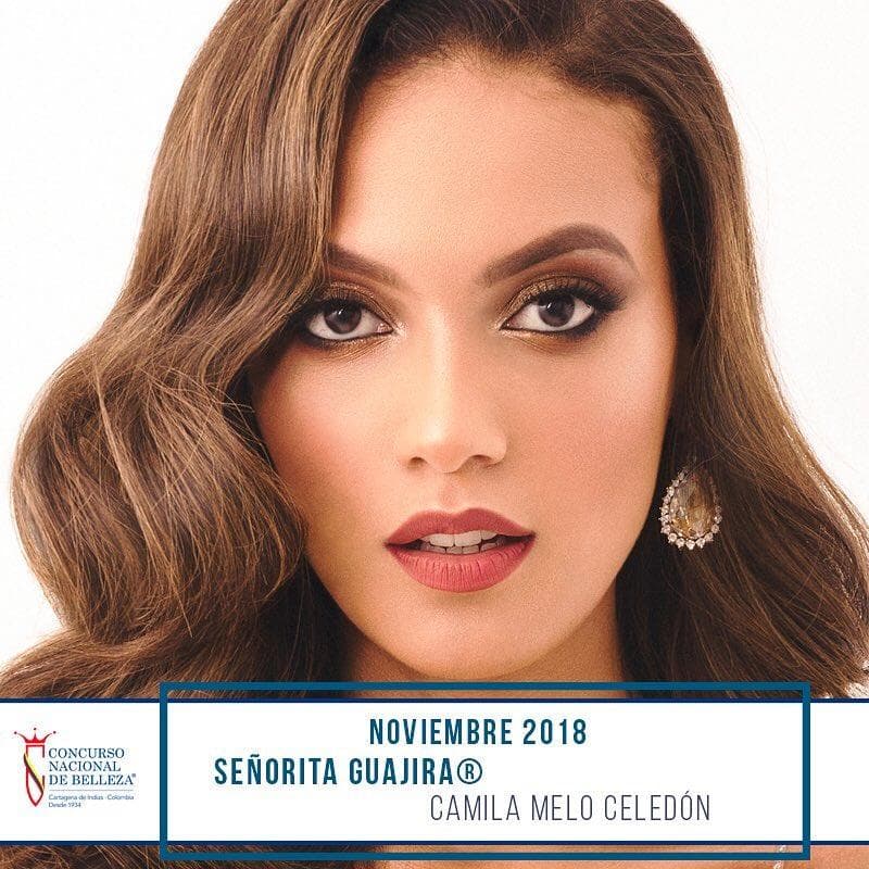 María Camila Melo Celedón from La Guajira, Finalist Miss Colombia 2019/ Señorita Colombia 2019 (Photo Source: Concurso Nacional de Belleza Colombia Official)