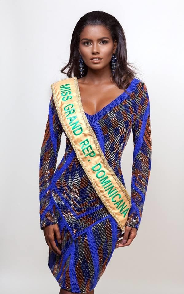 Clara Mayte Brito Medina Miss Grand Dominican Republic 2018, Finalist Miss Grand International 2018 (Photo Courtesy: MGI Official)