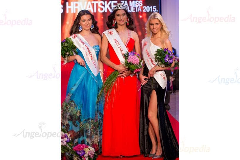 Maja Spahija crowned Miss Croatia World 2015