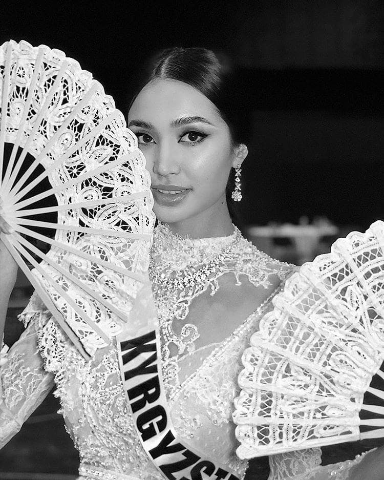 Begimay Karybekova (Бегимай Карыбекова) Miss Universe Kyrgyzstan 2018, Miss Universe 2018 Contestant (Photo Courtesy: Miss Universe/Candidate FaceBook/ Instagram)