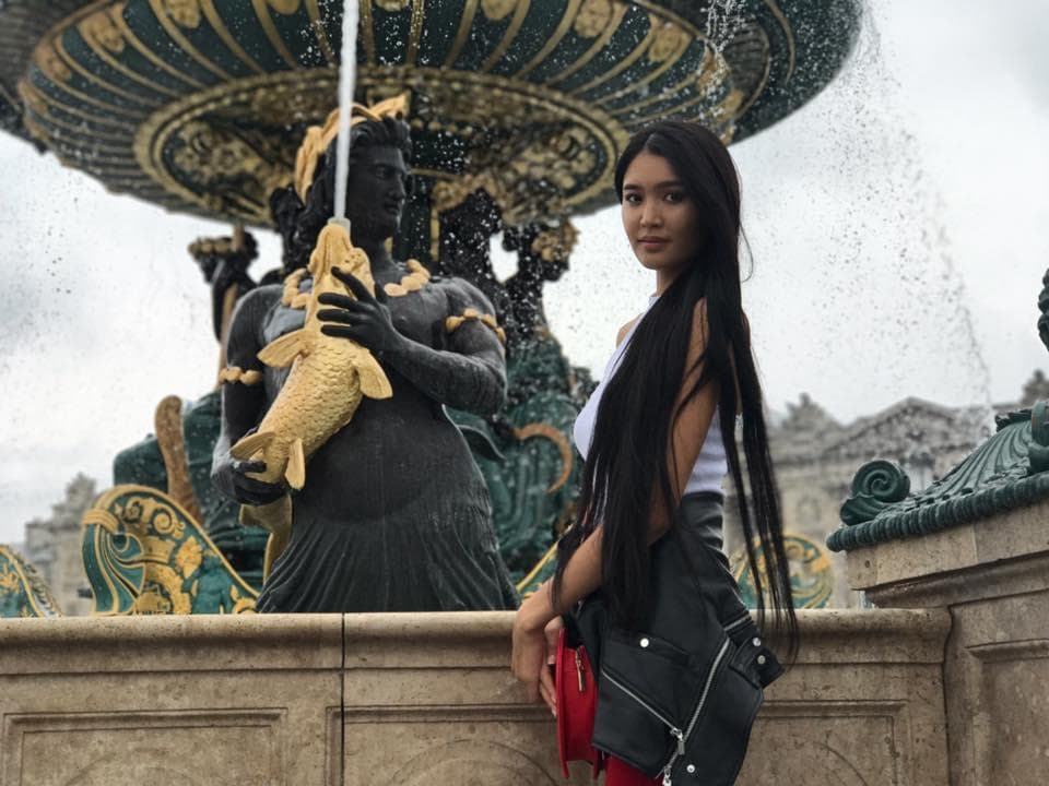 Begimai Karybekova бегимай карыбекова Miss World Kyrgyzstan 2017 - Finalist Miss World 2017 (Photo Courtesy: Miss World/ Facebook Official)