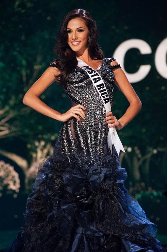 Karina Ramos Miss Universe Costa Rica 2014 Evening Gown