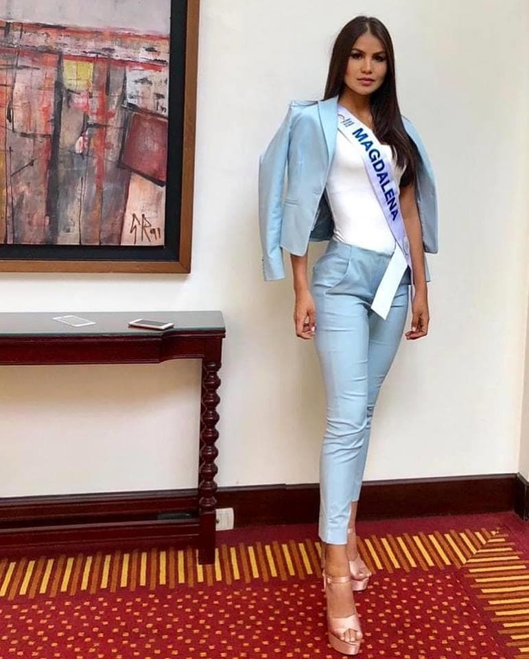 María Camila Cárdenas Rapelo from Magdalena, Finalist Miss Colombia 2019/ Señorita Colombia 2019 (Photo Source: Concurso Nacional de Belleza Colombia Official)