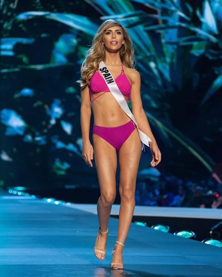 Angela Ponce Camacho Miss Universe Spain 2018, Miss Universe 2018 Contestant at Swimsuit Competition (Photo Courtesy: Miss Universe/Candidate FaceBook/ Instagram)
