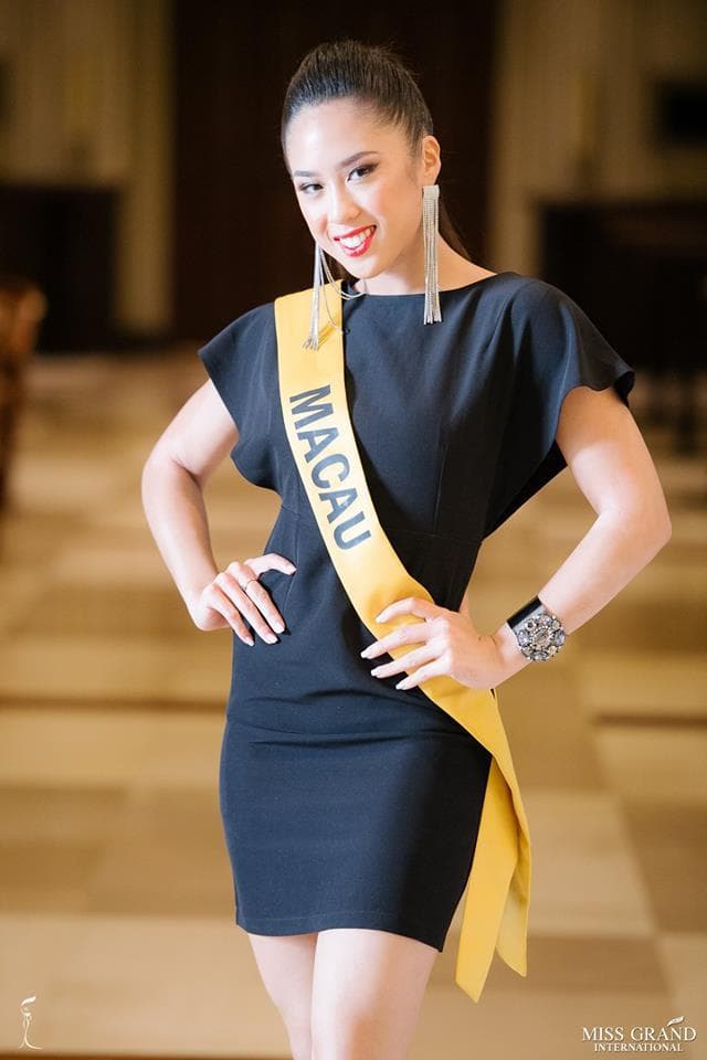Debora Lopes de Oliveira Miss Grand Macau 2018, Finalist Miss Grand International 2018 (Photo Courtesy: MGI Official)