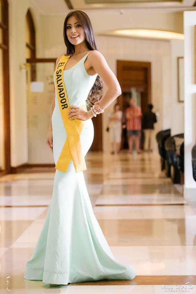 Génesis Fuentes Miss Grand El Salvador 2018, Finalist Miss Grand International 2018 (Photo Courtesy: MGI Official)