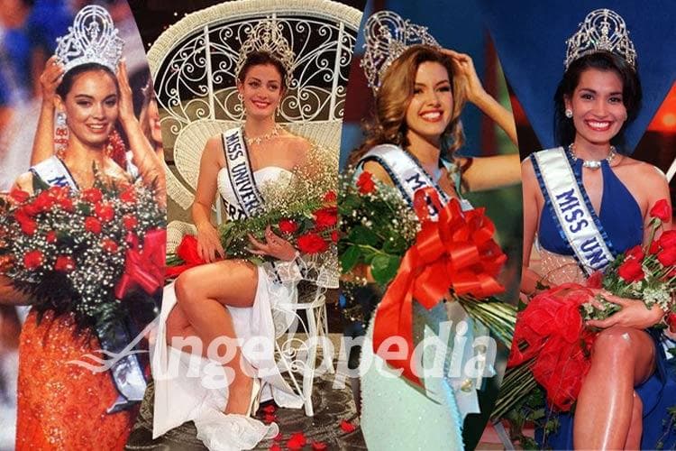 Miss Universe winners from 1991 to 2000