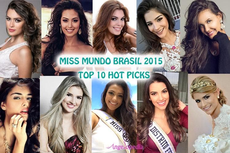 Early Favourites of Miss Mundo Brasil 2015