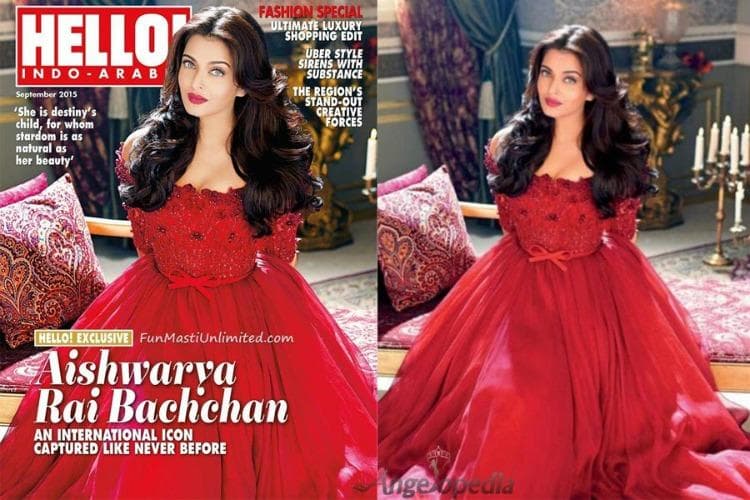 Aishwarya Rai for Hello Magazine August 2015