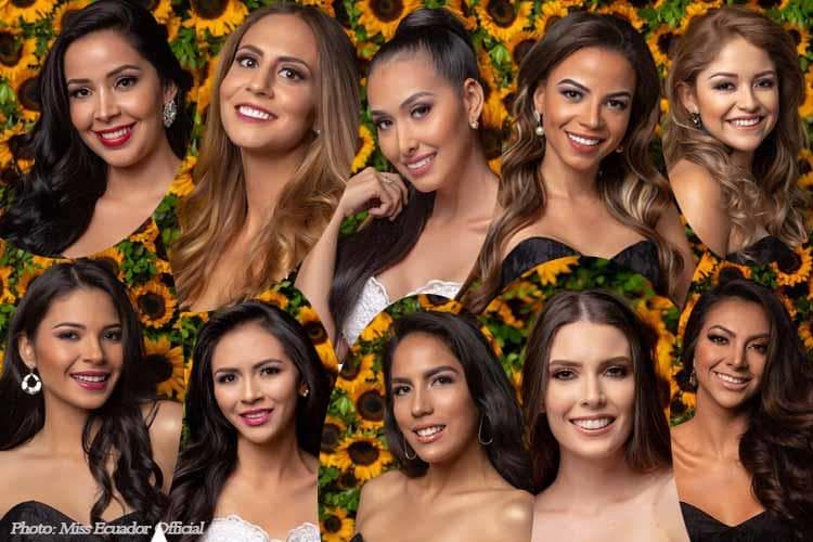 Miss Ecuador 2019 Meet the Contestants