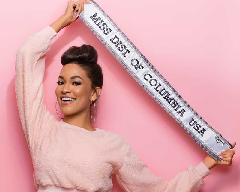 Miss District of Columbia 2018 Bryce Armstrong for Miss USA 2018