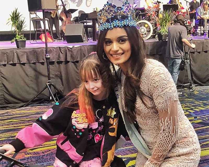 Miss World queens help raise 3.7 Million dollars at Variety Telethon in Iowa