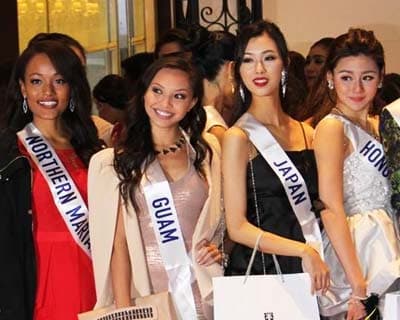 Miss International 2015 Contestants Visit Saitama City