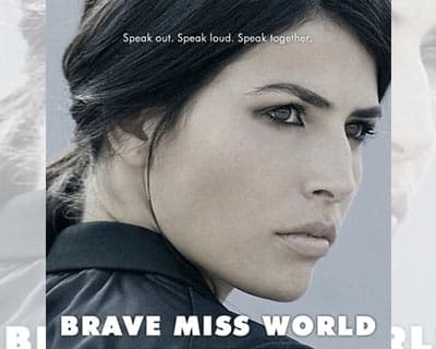 Brave Miss World encourages Rape victims to Speak Up