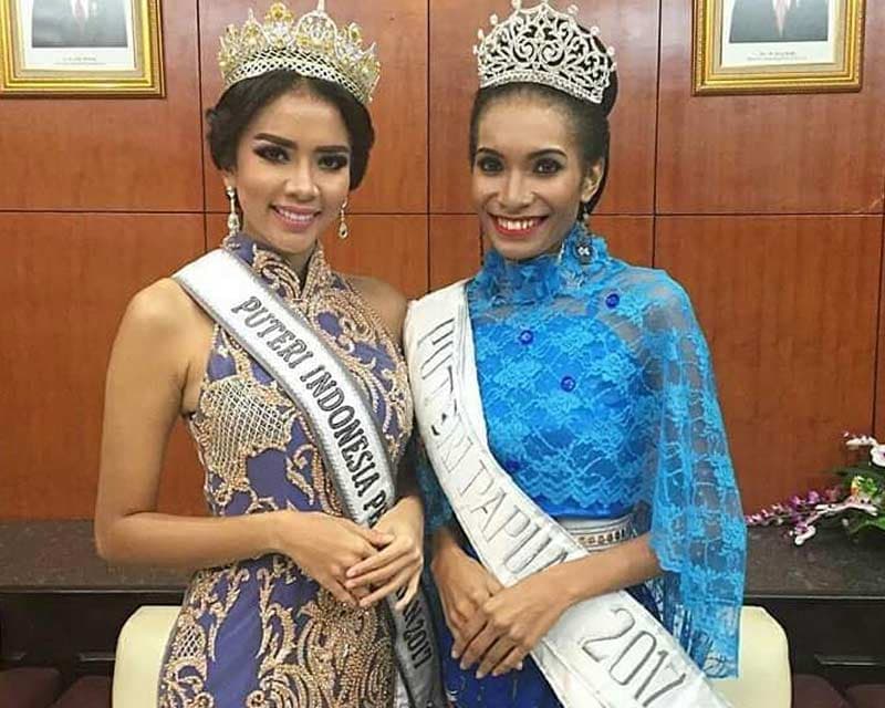 Yuliana Pitornela Fonataba crowned Puteri Indonesia Papua 2017 for Puteri Indonesia 2018