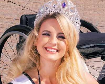 Madeline Elizabeth Delp becomes the first woman in wheelchair to compete in Miss North Carolina USA