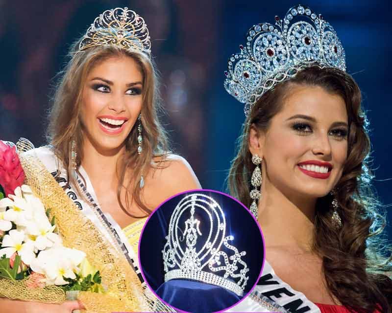 Evolution of Miss Universe crowns through the years