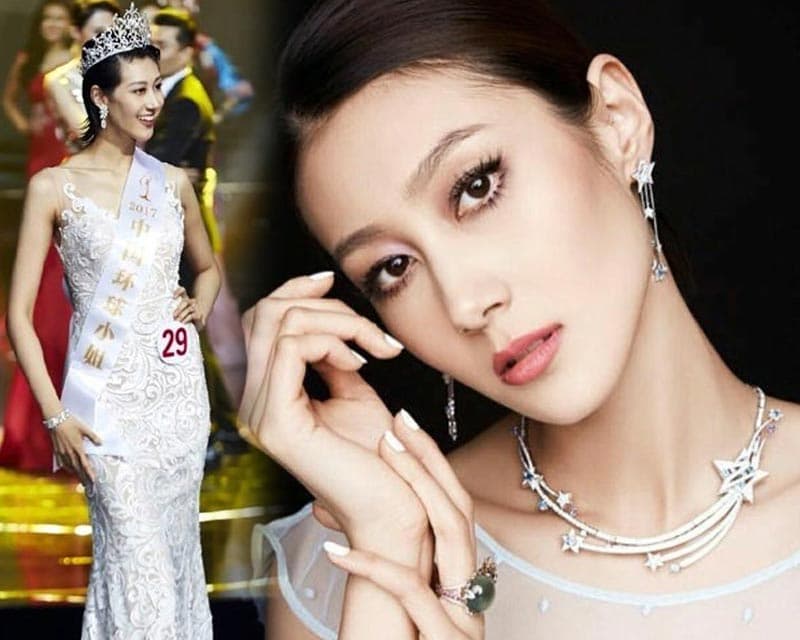 Qiu Qiang crowned Miss Universe China 2017