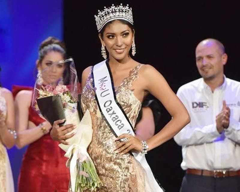 Yarith Ceròn crowned Mexicana Universal Oaxaca 2017 for Mexicana Universal 2018