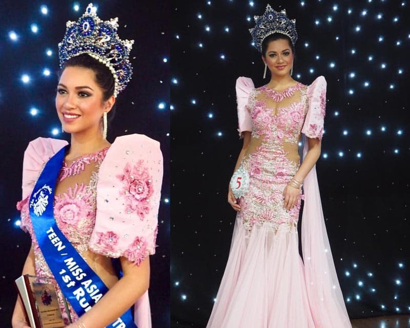 Kathleen Paton from Visayas, Philippines crowned Miss Teen International 2017