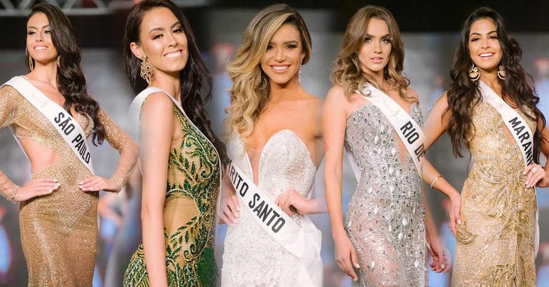 Miss Grand Brasil 2019 Top 5 Hot Picks in evening gowns by Angelopedia