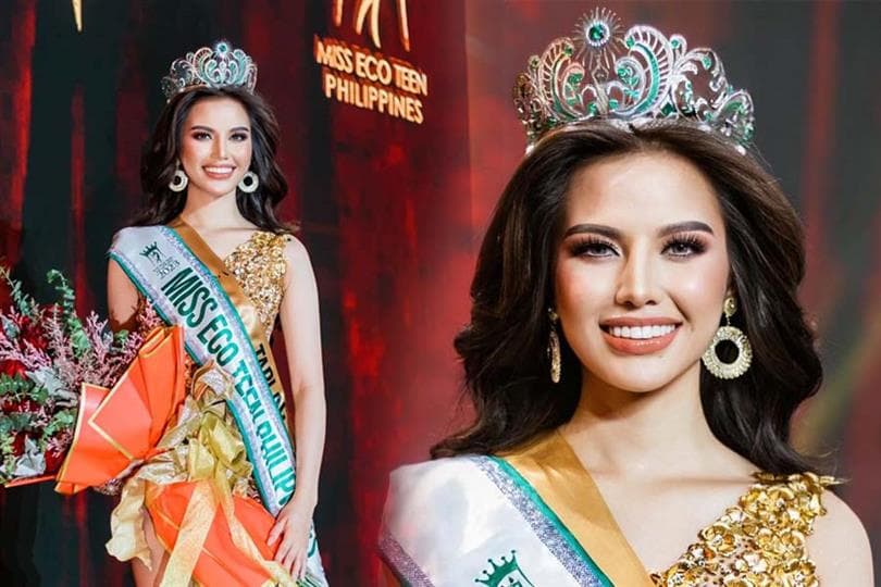 All about Francine Reyes Miss Eco Teen Philippines 2023