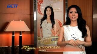 Zita Oktaviani for Miss Indonesia 2015