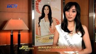 Rosalina Sariowan for Miss Indonesia 2015
