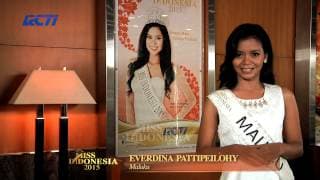 Everdina Catherien Pattipeilophy for Miss Indonesia 2015