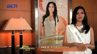 Prilie Syahadatina for Miss Indonesia 2015